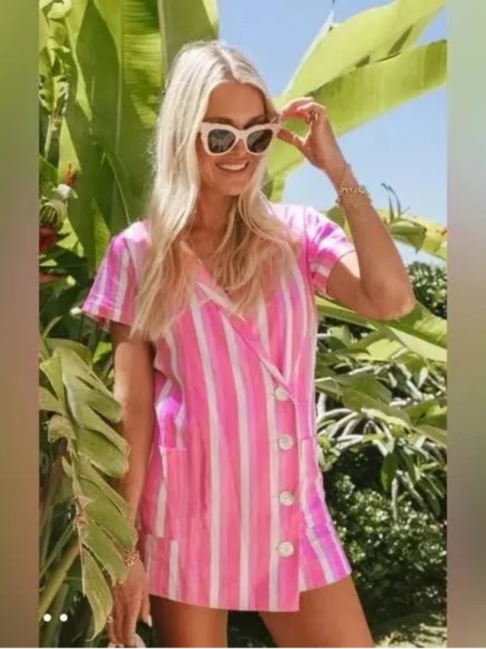 Never worn! XXL Show Me Your Mumu X Barbie Biocoastal Blazer Romper